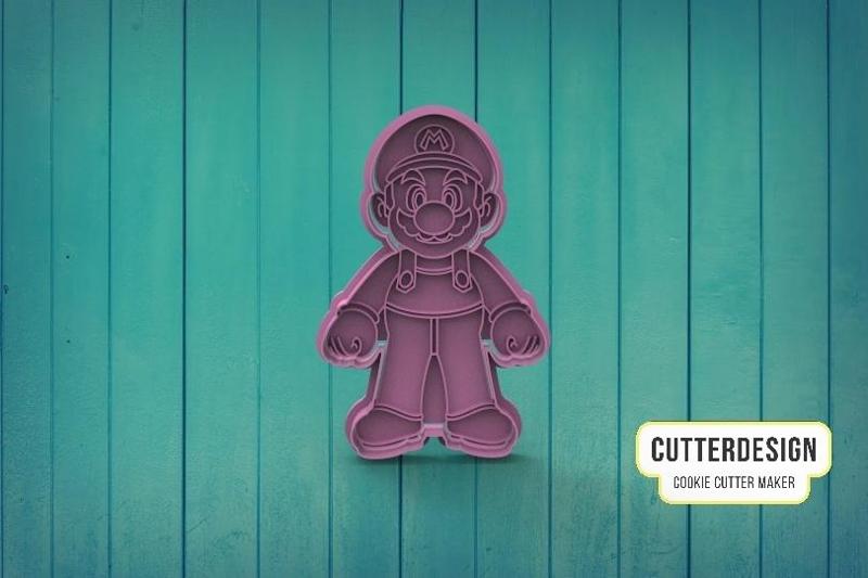 Super Mario Bros Cookie cutter M2