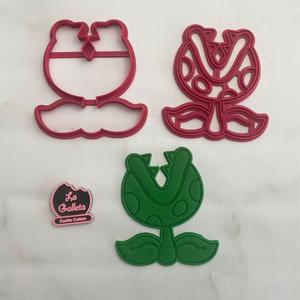 Super Mario Bross Carnivorous Plant Stamp Cutter