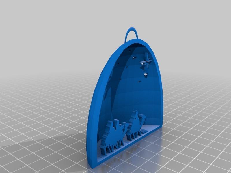 Three Wise Men Holiday Ornament