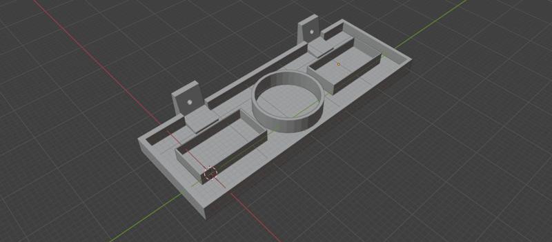 compartmentalized grille
