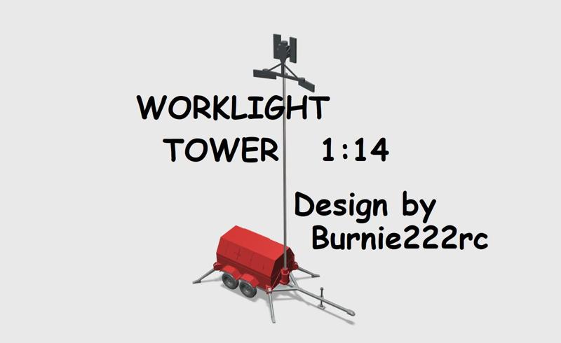1/14 Worklight Trailer