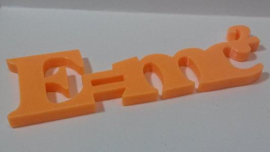 Science Fun! E=mc2 Magnet