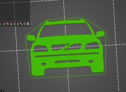 Volvo XC90 toothpaste squeezer