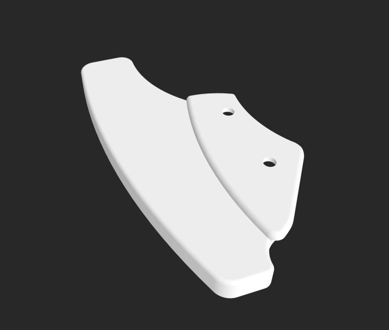 Volvo C30 Facelift Rear Skirt Extension