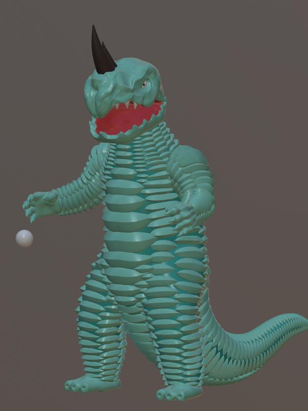 Abores kaiju By HMP Kaiju