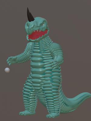 Abores kaiju By HMP Kaiju