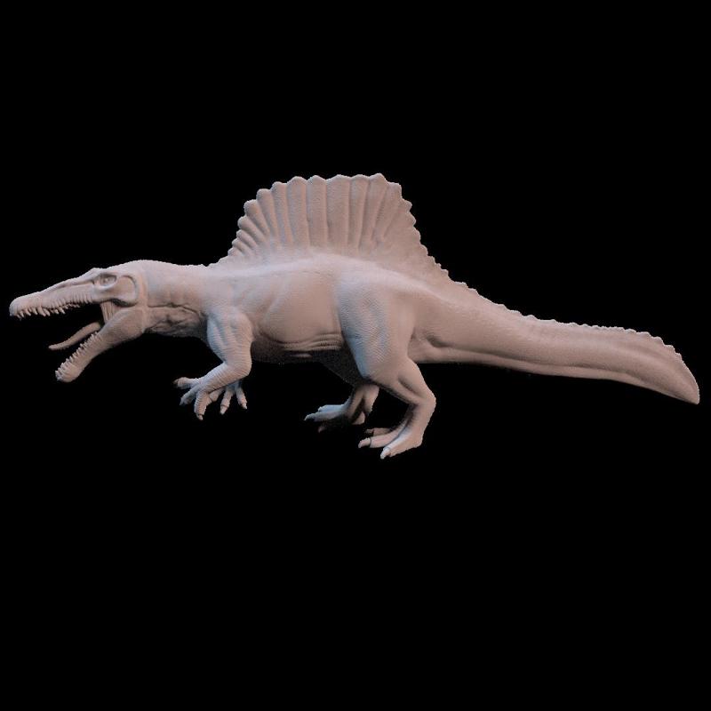 Spinosaurus jurassic world rebirth pose 3