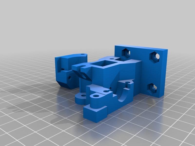Prusa I3 Rework, or Wilson, Direct drive extruder with Solidworks 2014 source