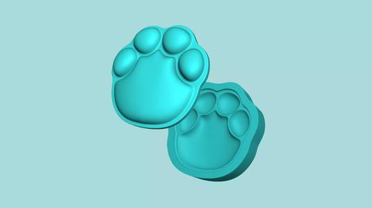 Elephant Footstep - Silicone Mold -Template