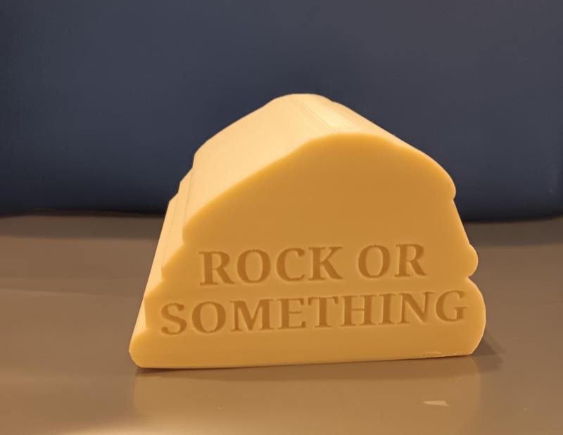 "Rock Or Something" Paperweight/Prop/Cooking Tool/General Use