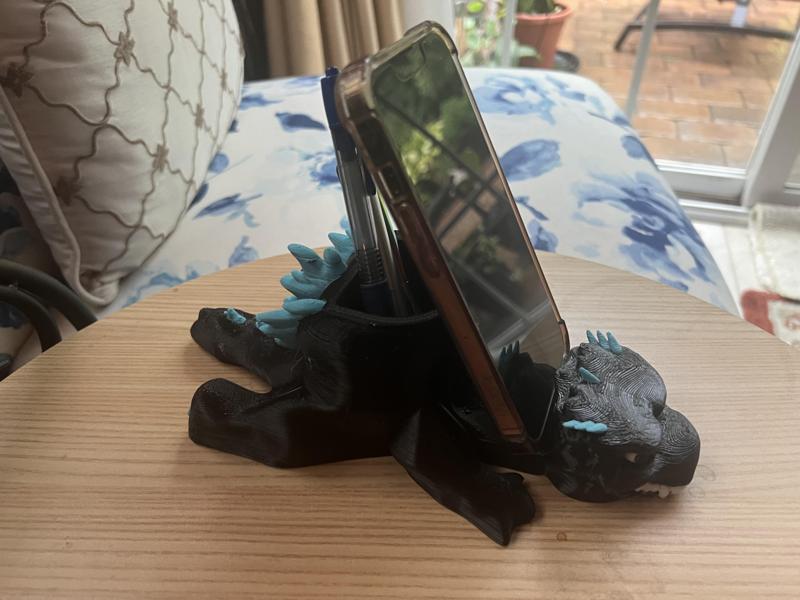 Godzilla Phone Holder