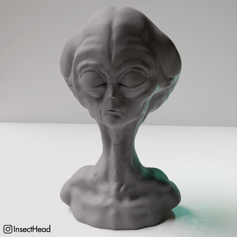 Roswell Extraterrestrial - Alien Bust