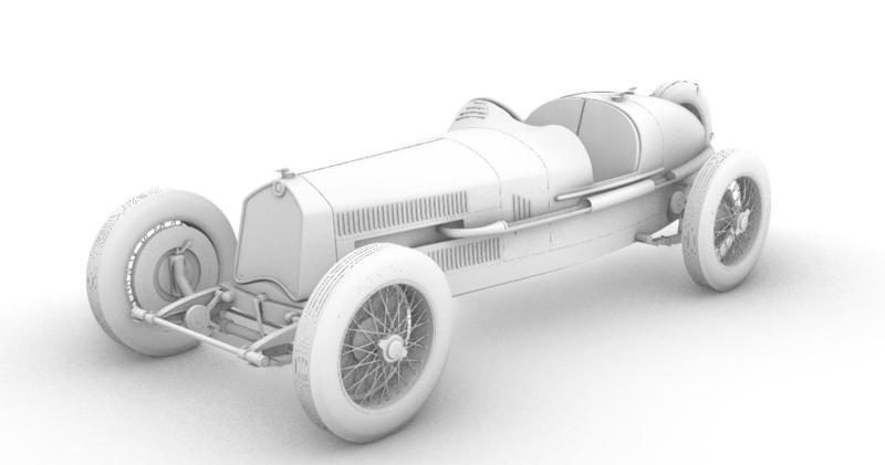 Alfa Romeo P2 Printable 3D print model