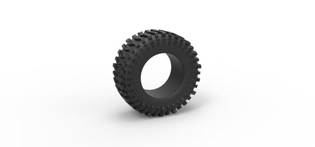 Diecast offroad tire 131 Scale 1:25