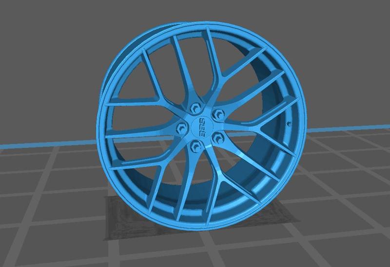1/24 Scale BBS CCR Wheels (19Inch)