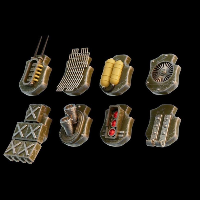 Tactical Crest Shields