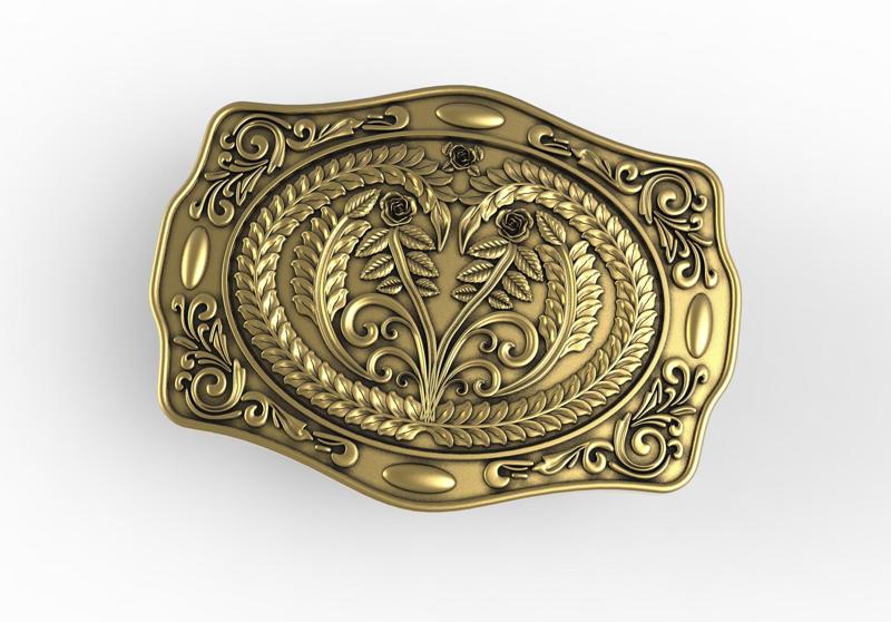 Belt Buckle Filagree