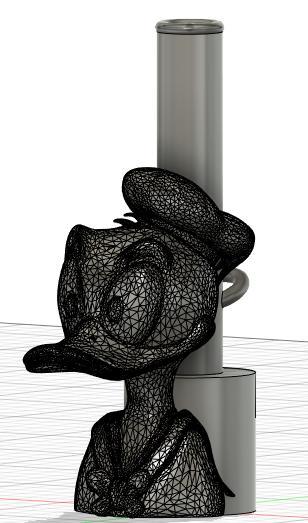 duck donald mouthpiece