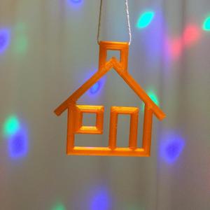 House to hang on your Christmas Tree.
