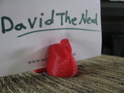 Turkey nametag holder