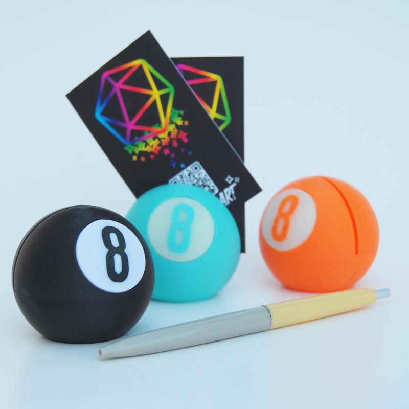 8 Ball paper stand
