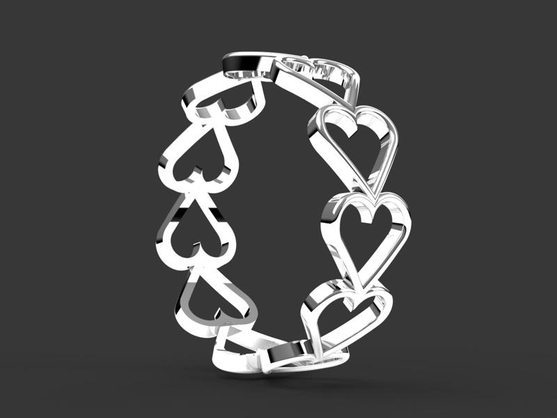 Hearts Ring