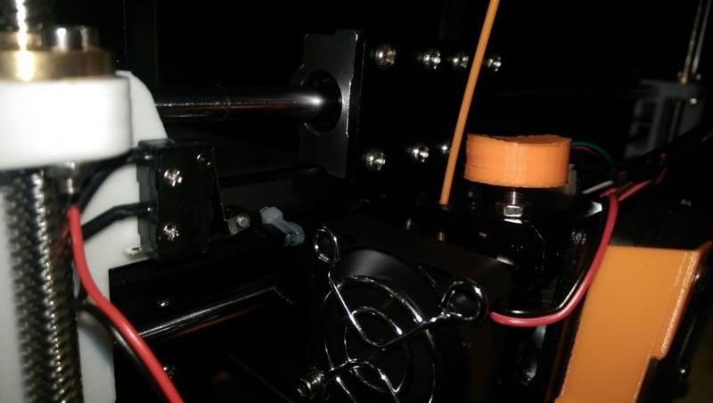 A8 Extruder button