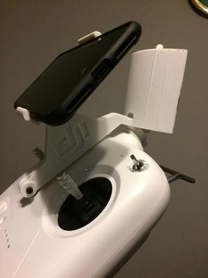 Phantom 3 Standard mounts for iPhone 7 plus