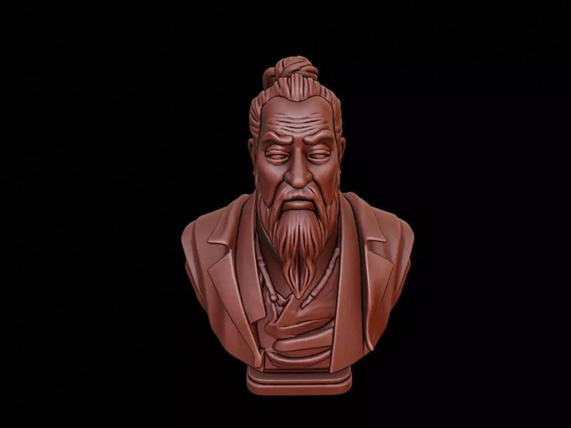 Laozi Bust