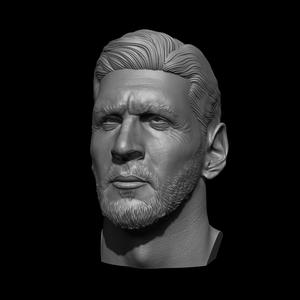 Lionel Messi Bust Printable 3D Model