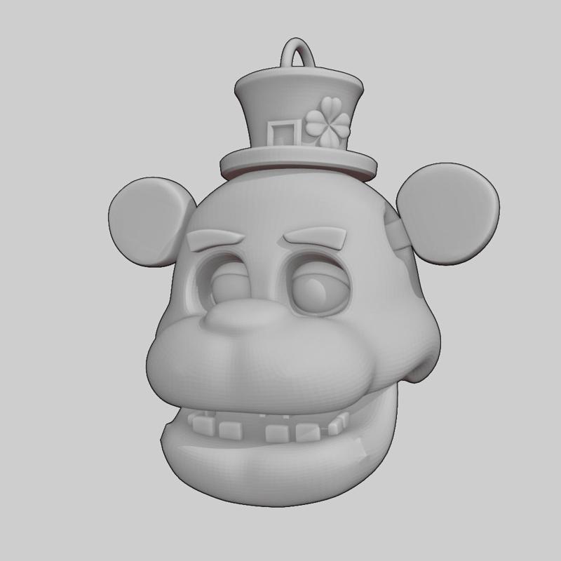 FNAF / Five Nights at Freddy's Freddy Shamrock Keychain Llavero