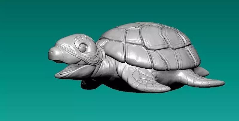 Dragonball - turtle - statue - 3D print