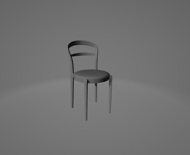Calligaris Cloe Chair – 3D Printable Modern Designer Dining Chair