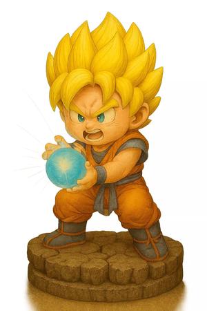 Goku  Super Saiyan Kamehameha Pose