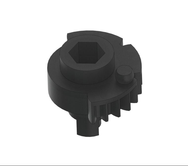 Mercedes-Benz С W203 W463 2000-2004 Air conditioner damper drive gear