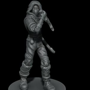 swordsman miniature 35mm