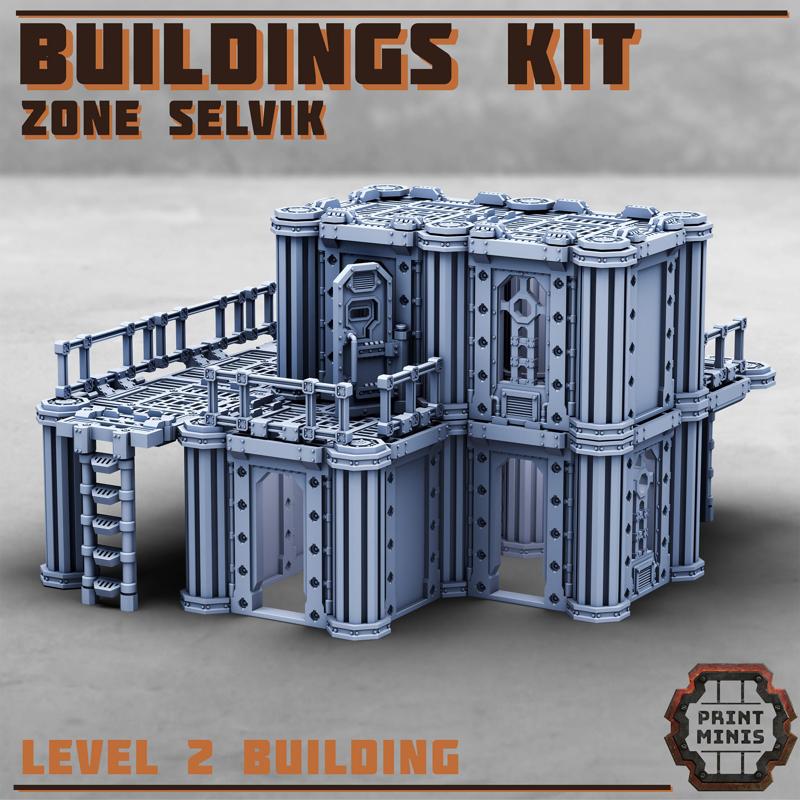 Industrial Buildings Kit - Zone Selvik