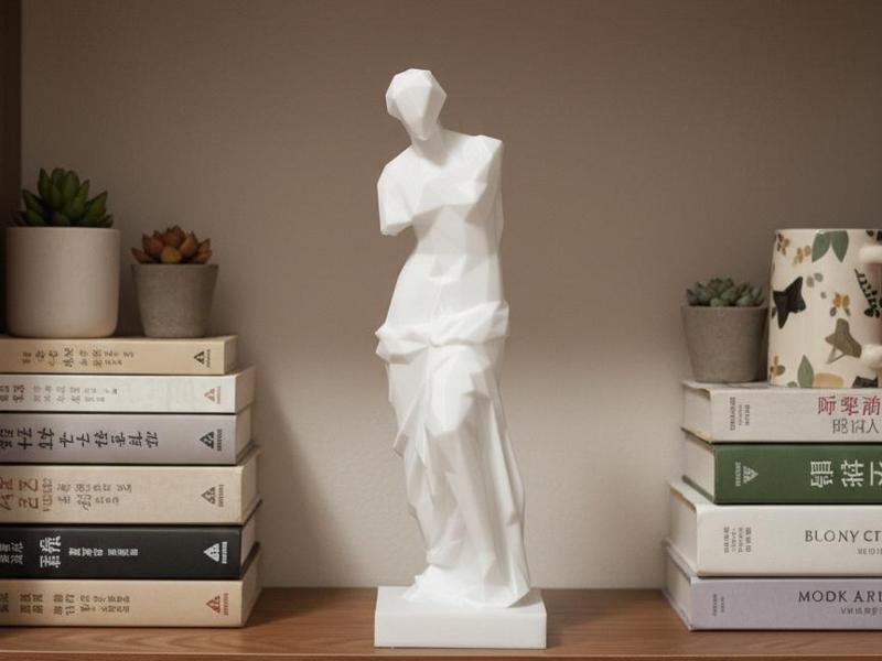 Geometric, Low-poly, Venus de Milo.