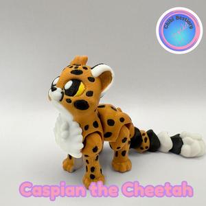 Caspian the Cheetah Flexi