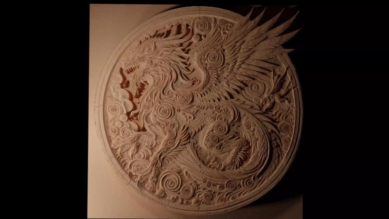 The Grafton Monster CNC 3d Print High Relief Sand Casting