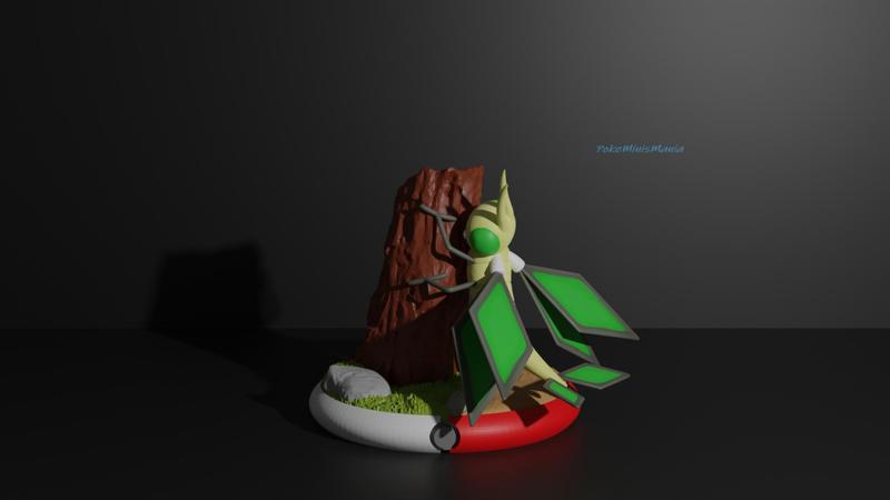 Vibrava pokemon 3D print model