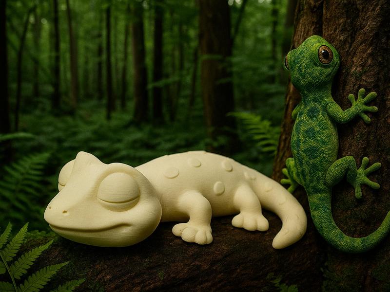 Sleeping Gecko