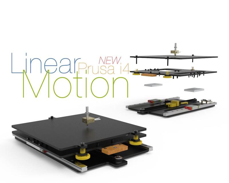 New Linear Motion for Prusa i4