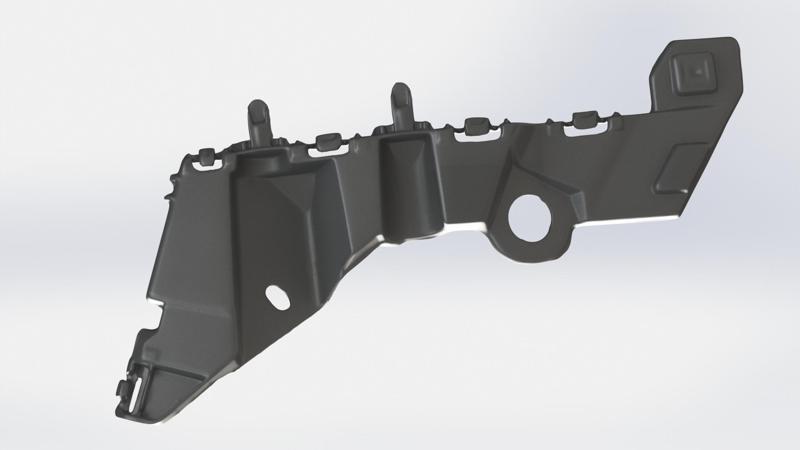 Chevrolet TrailBlazer 2019-2023 Left Front Bumper Bracket.