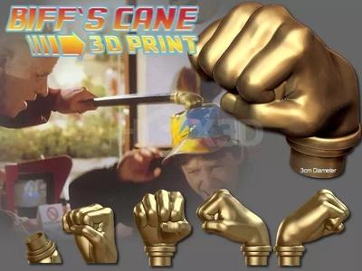 BTTF2 Biffs Cane 3D Printable Prop