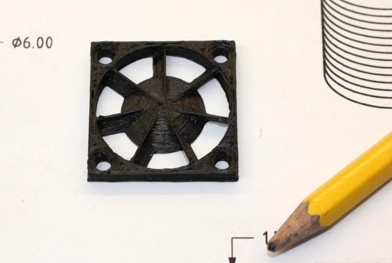 30mm fan guard with anti-backwash