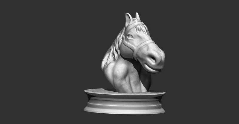 Horse Torso for 3D printing