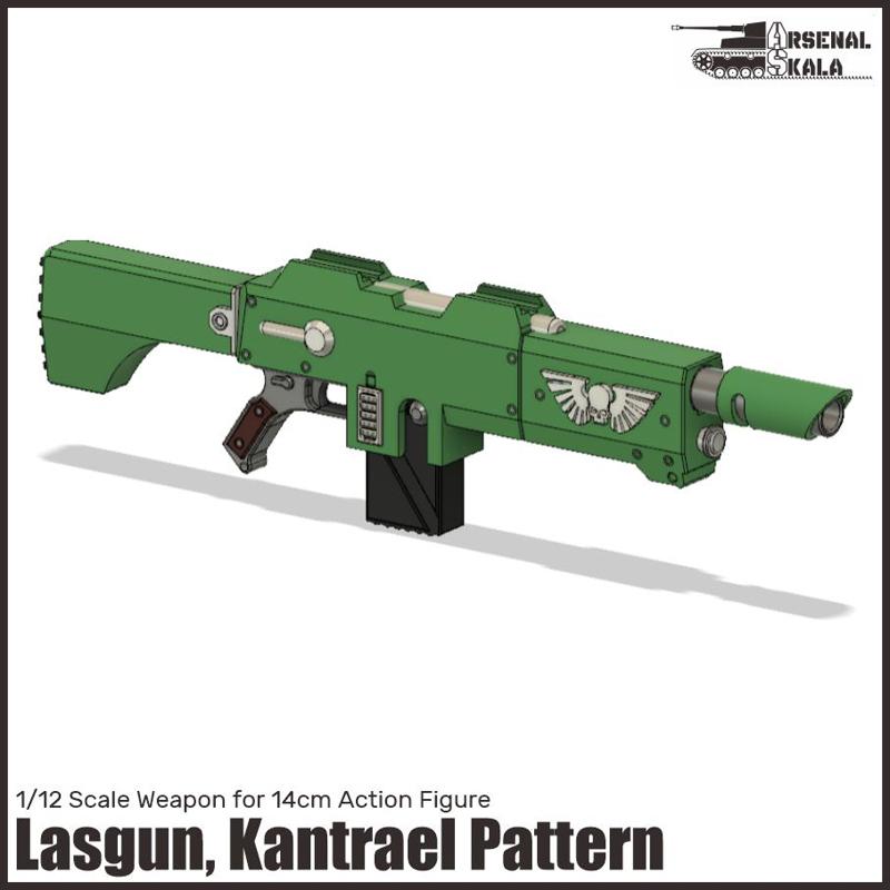 1/12 Imperial Lasgun, Kantrael Pattern