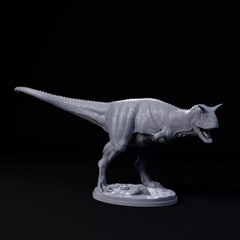Carnotaurus roar 1-35 scale pre-supported dinosaur