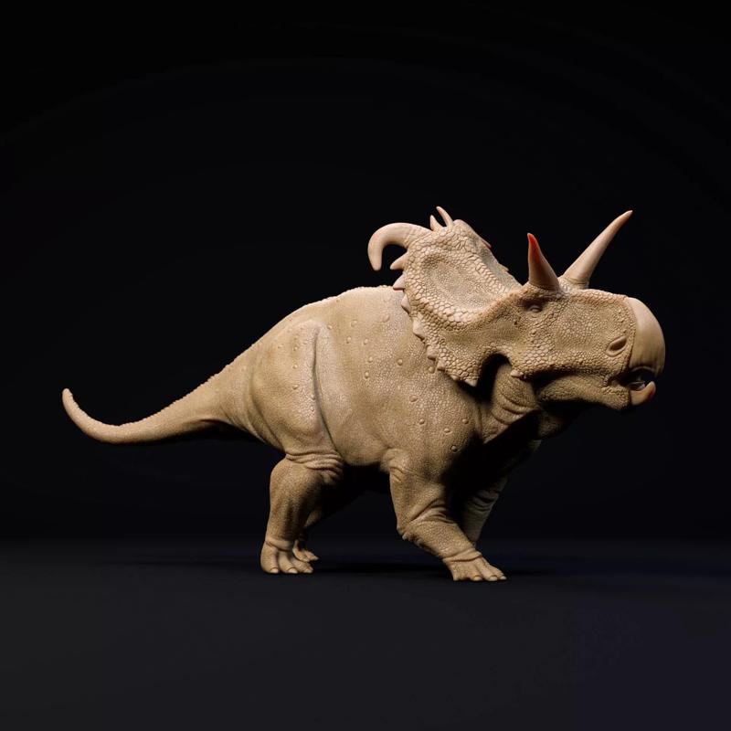 Lokiceratops 1-35 scale pre-supported dinosaur